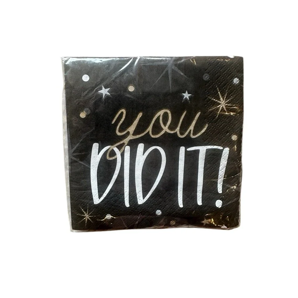 Congrats Grad Your Future Is  Bright Graduation Party Plates & Napkins 6 Packs